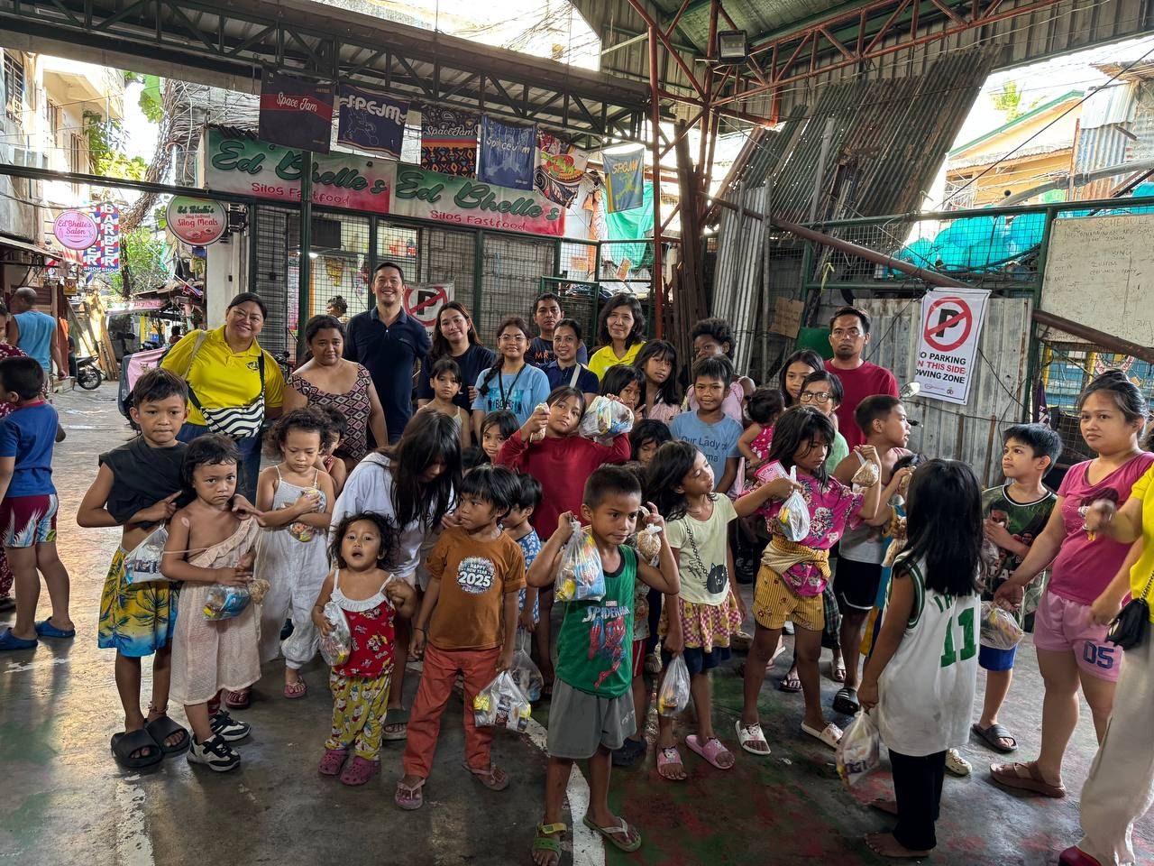 Children's Feeding Outreach Program, Addition Hills, Mandaluyong City