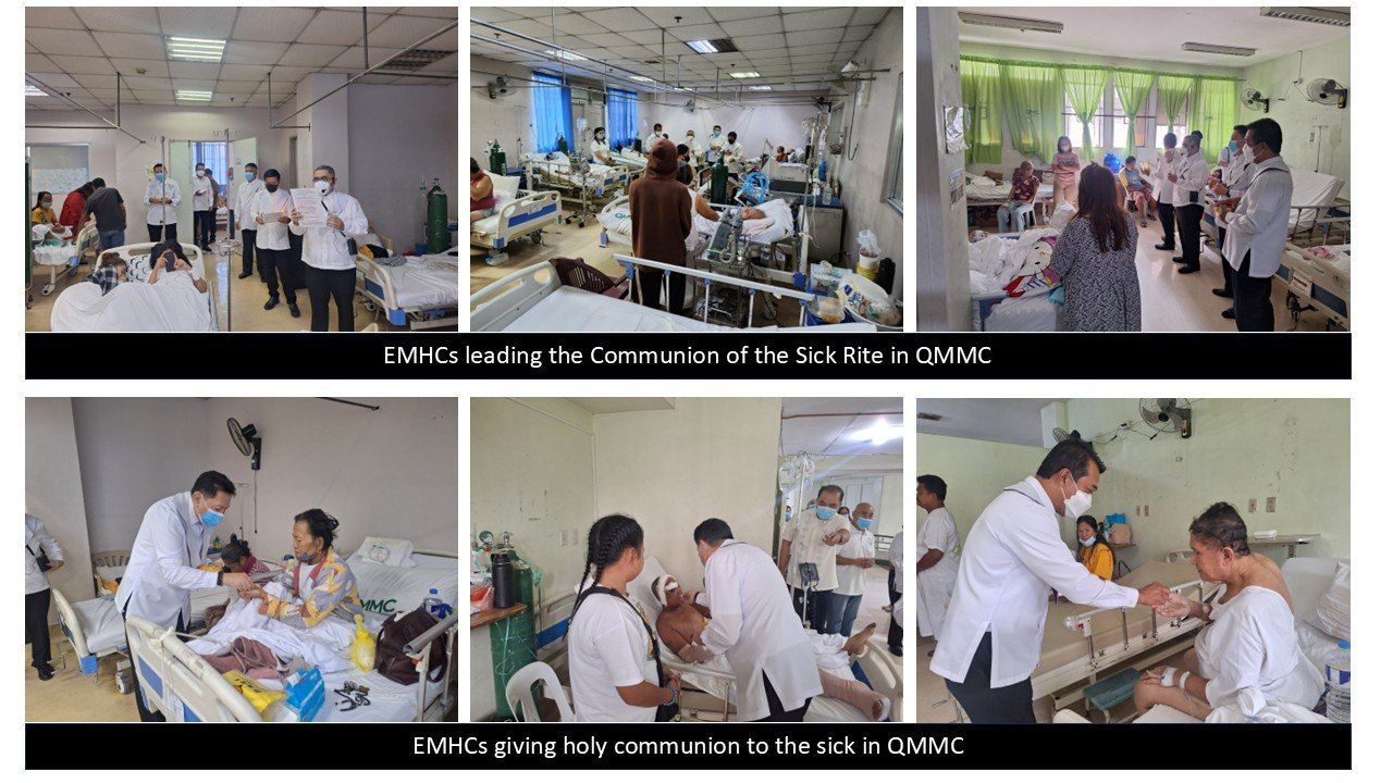 Donation for EMHC World Day of the Sickness, QMMC