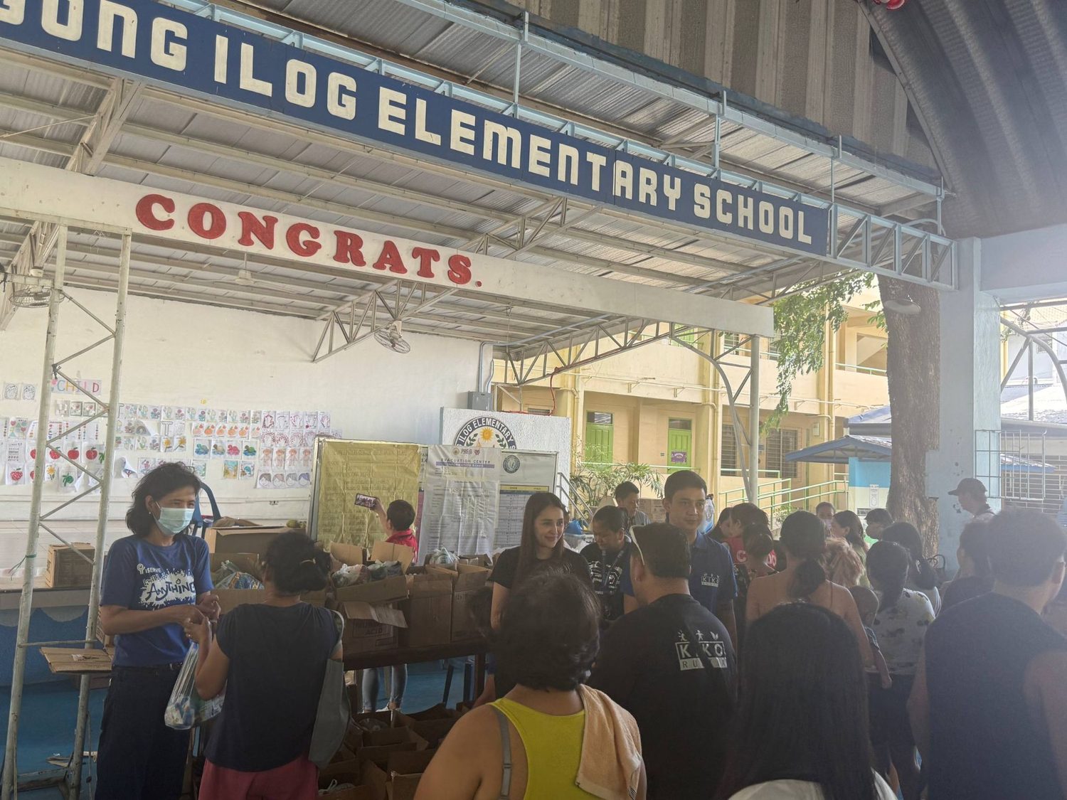 Donation of Groceries for Fire Victims, Bagong Ilog, Pasig City