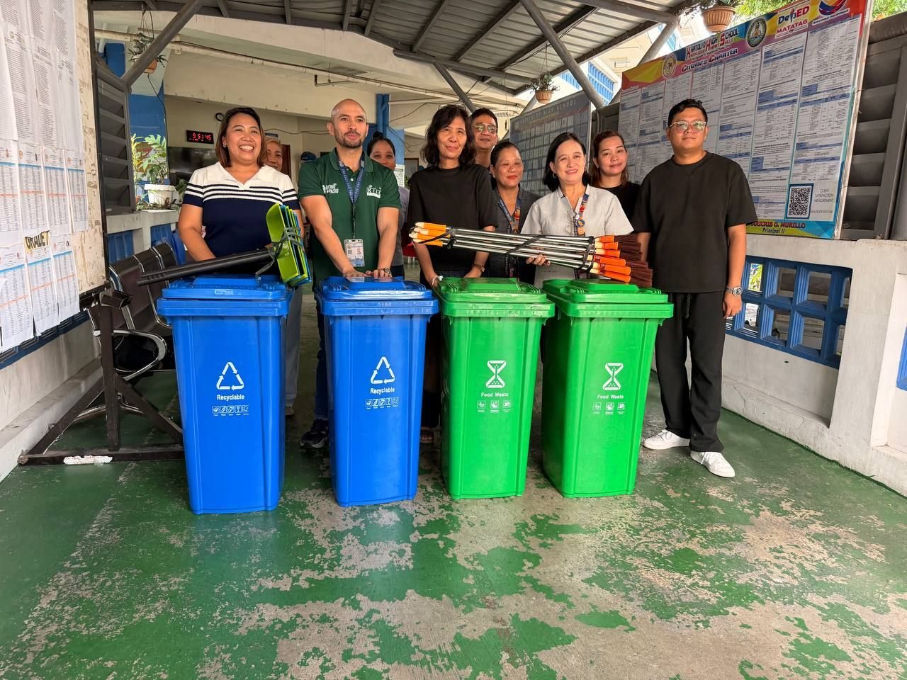Donation of Cleaning Materials, Kapitolyo National High School